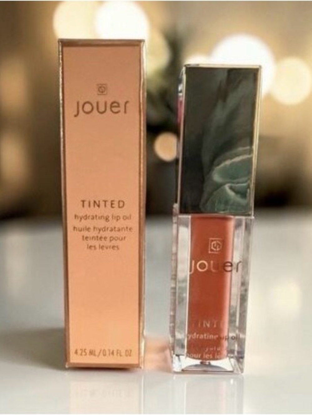 JOUER Tinted Hydrating Lip Oil ESPRIT 0.14 fl oz NIB
